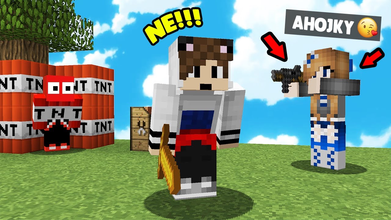 TO NENÍ MOŽNÝ.. MŮJ KAMARAD MĚ ANI JEDNOU NEUVIDĚL V MINECRAFTU!!