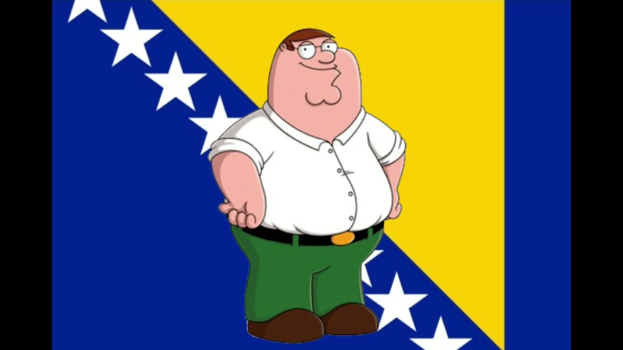 Peter griffin from Family guy sings bosanska artiljerija (Bosnian artillery) AI cover