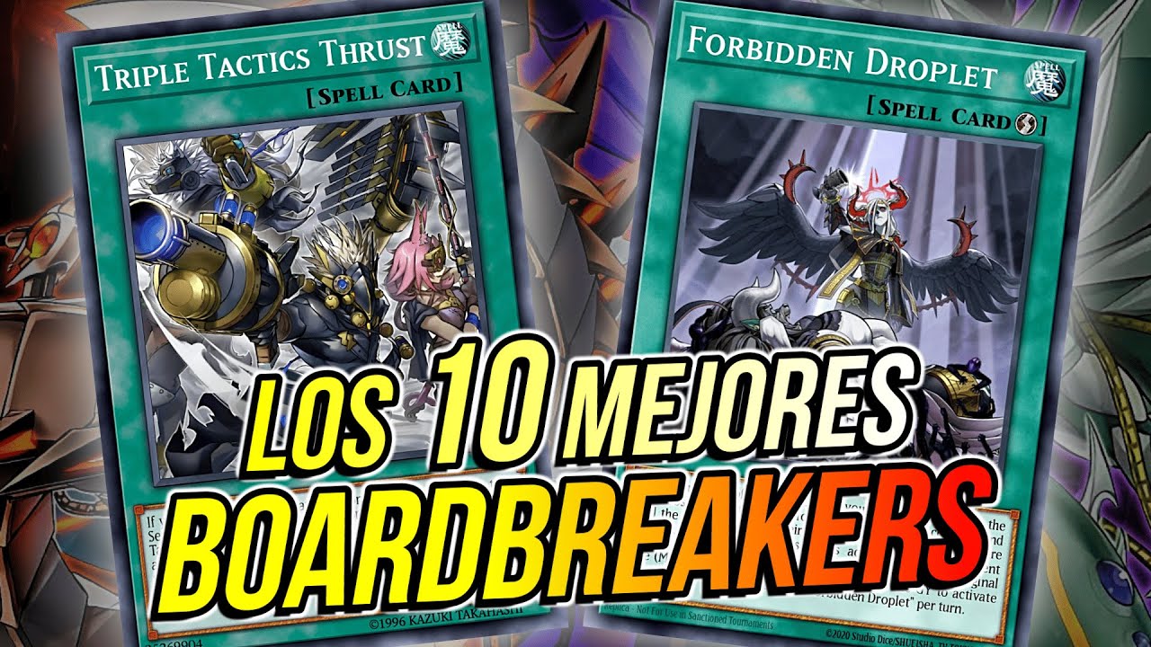 😱 Los 10 MEJORES BOARD BREAKERS de YUGIOH FORMATO 2025 🔥