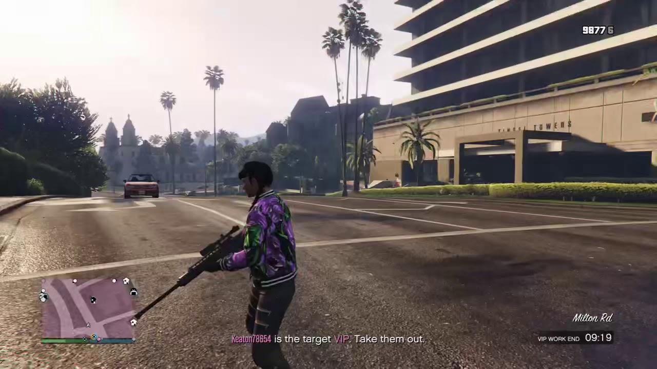GTA online CEO battle Snipe