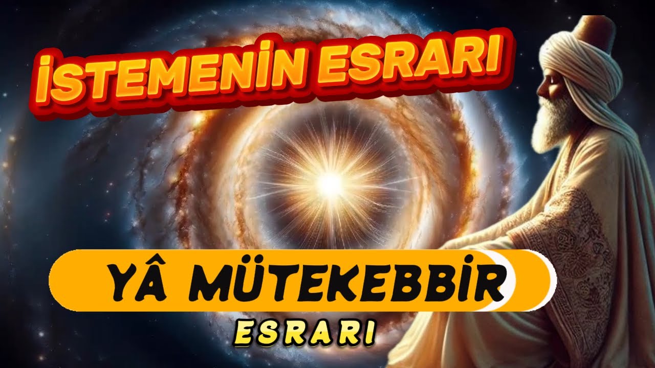İSTEMENİN ESRARI - ESMAÜL HÜSNA { EL-MÜTEKEBBİR } | DUA EDERKEN | ALLAH'IM DEME #seslikitap