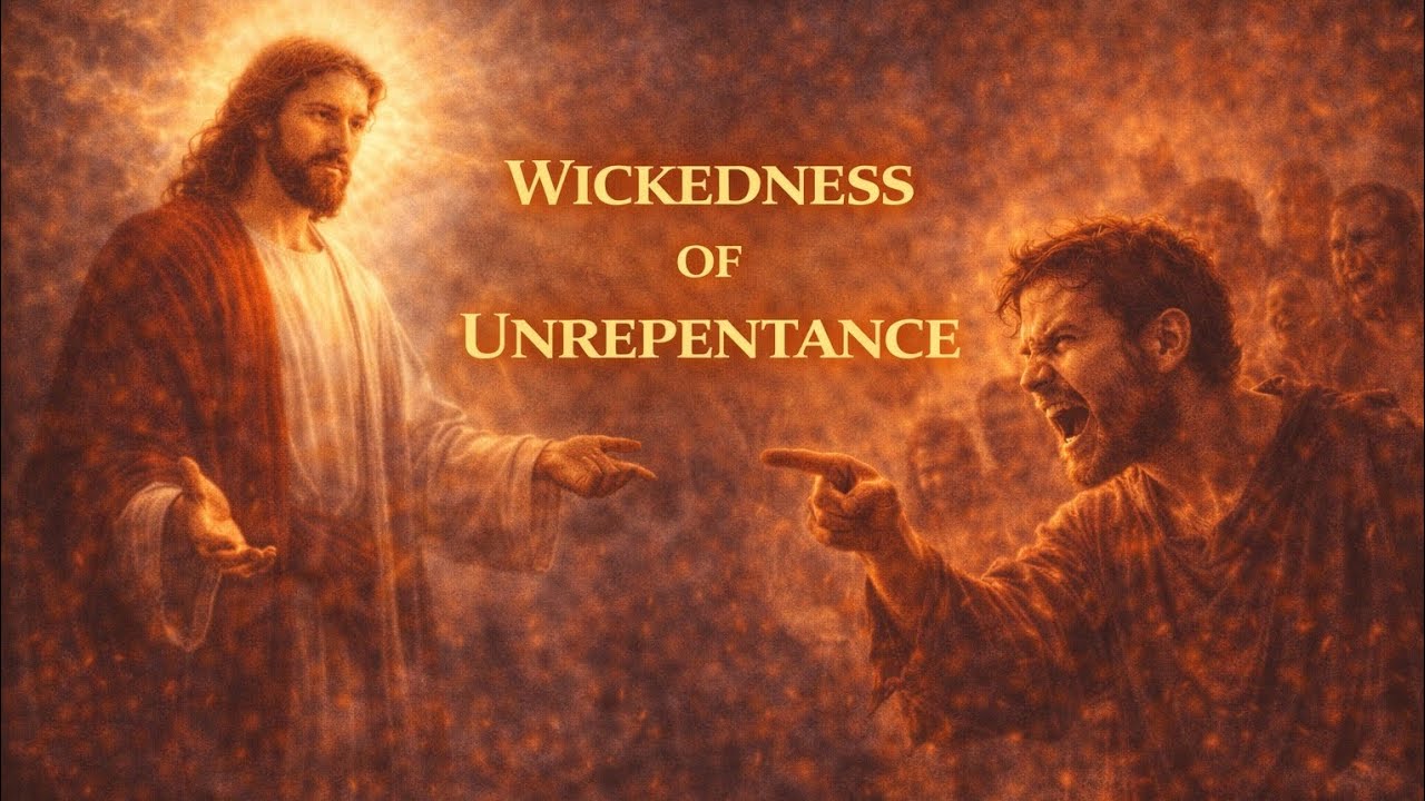 Homily for Mass of the day Wednesday 25th Feb, 2026. Wickedness of Unrepentance.