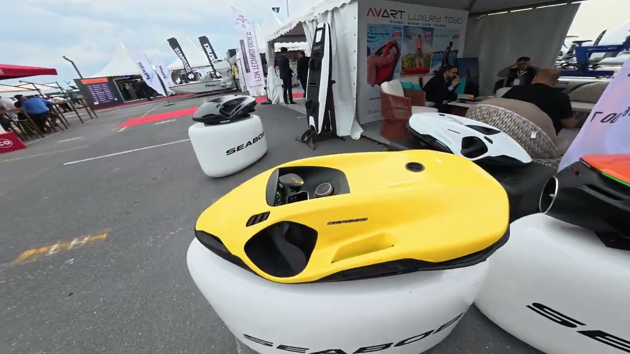 Istanbul, Atakoy Marina, Boat Show