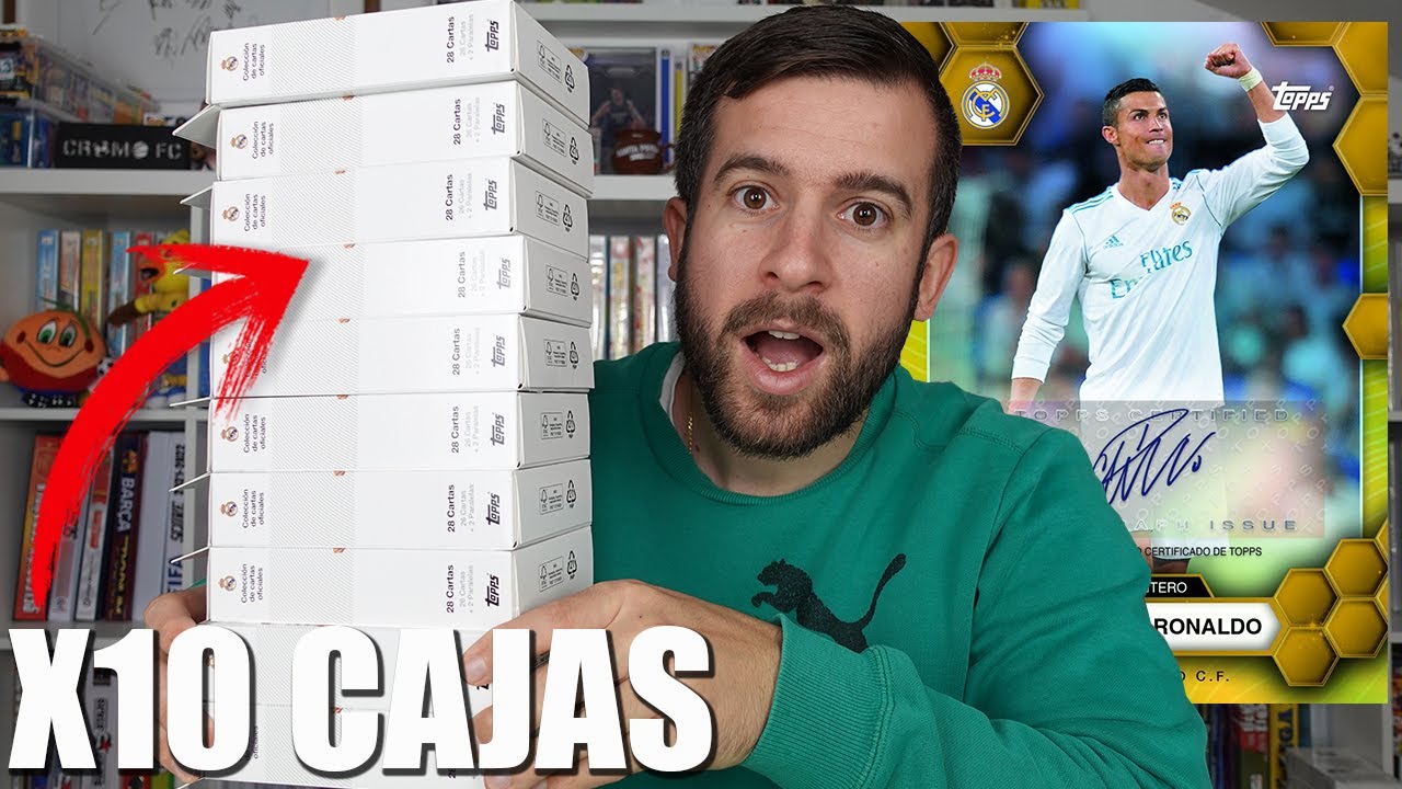 NOS SALE AUTÓGRAFO ORIGINAL! UNBOXING 10 SET REAL MADRID 2025 de TOPPS
