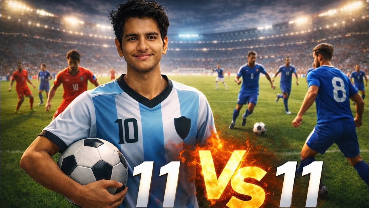 INSANE 11 vs 11 Football Match 😱 | Epic Gameplay & Goals