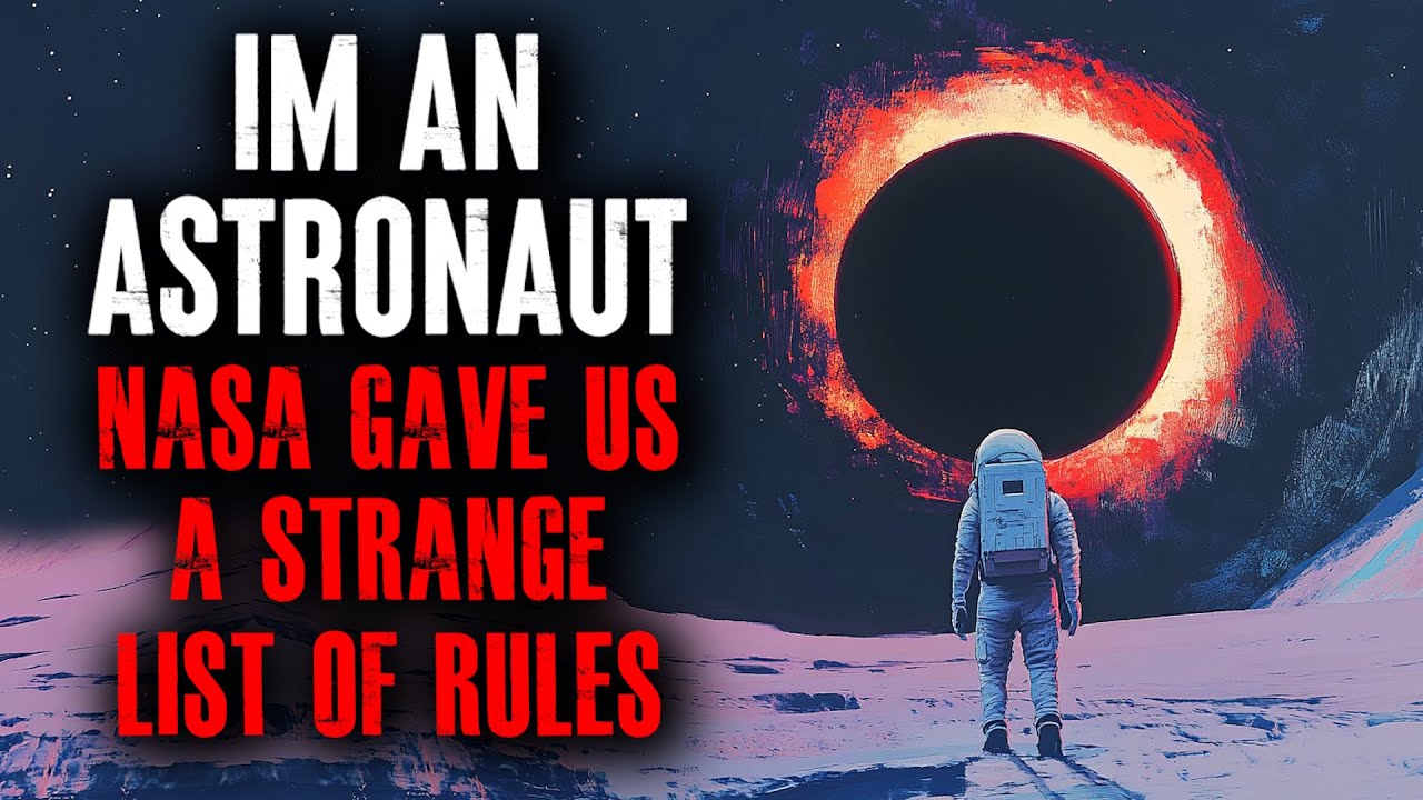 I'm an Astronaut. NASA gave us a strange LIST OF RULES.