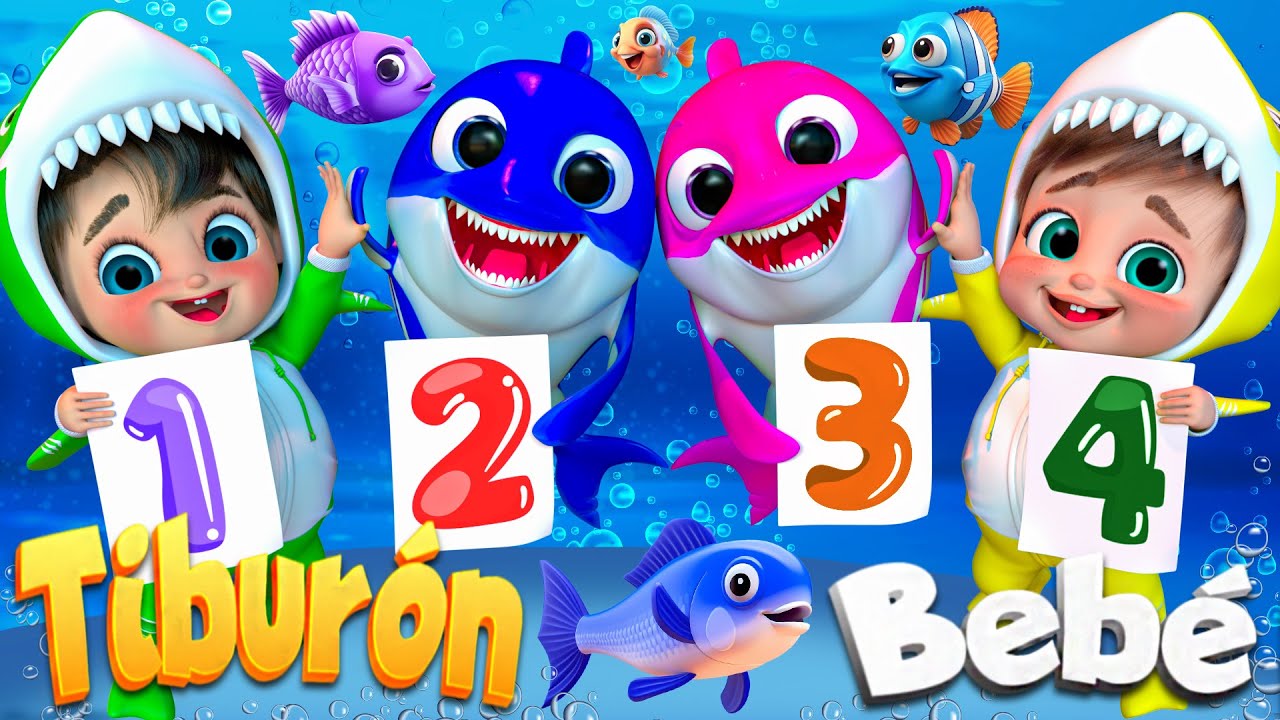 Bebé Tiburón en la Fiesta del Mar | canciones infantiles y rimas infantiles  @SuperLucaEspanol