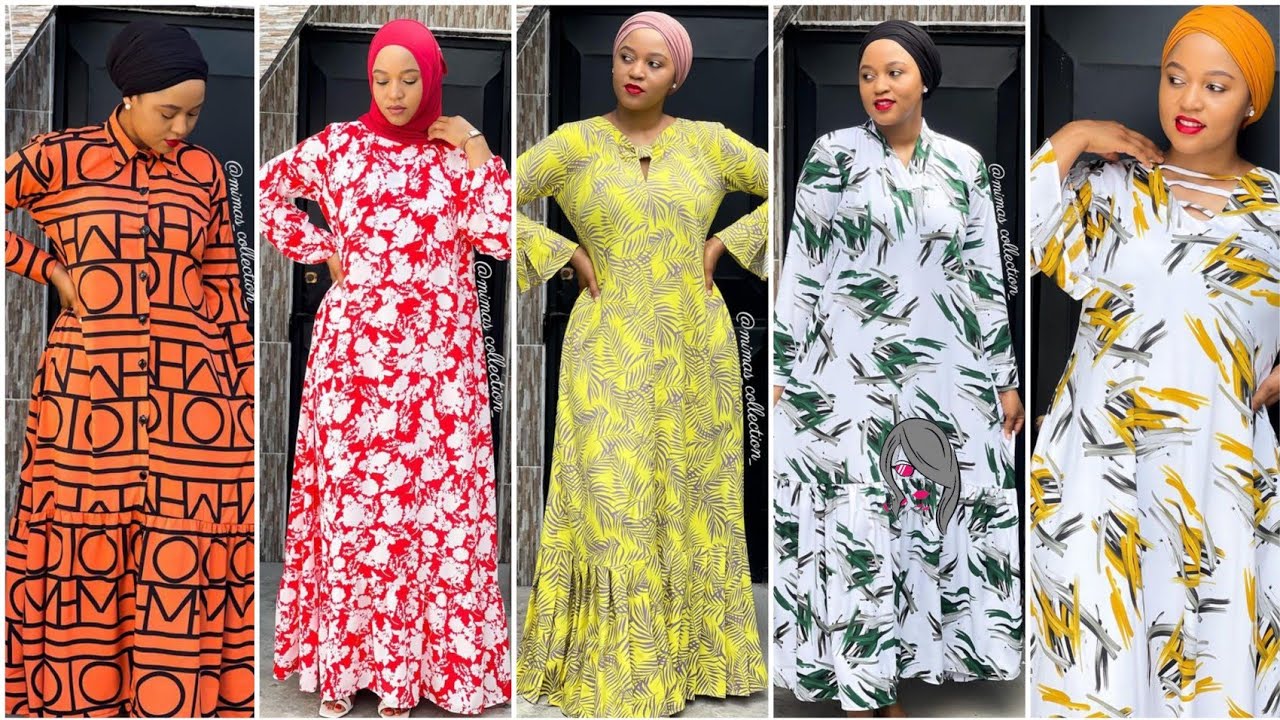 MISHONO MIPYA YA VITAMBAA 2023 MAGAUNI GUBERI ZA KISASA BOUBOU TRENDY KAFTAN DRESS BUBU GOWN STYLES