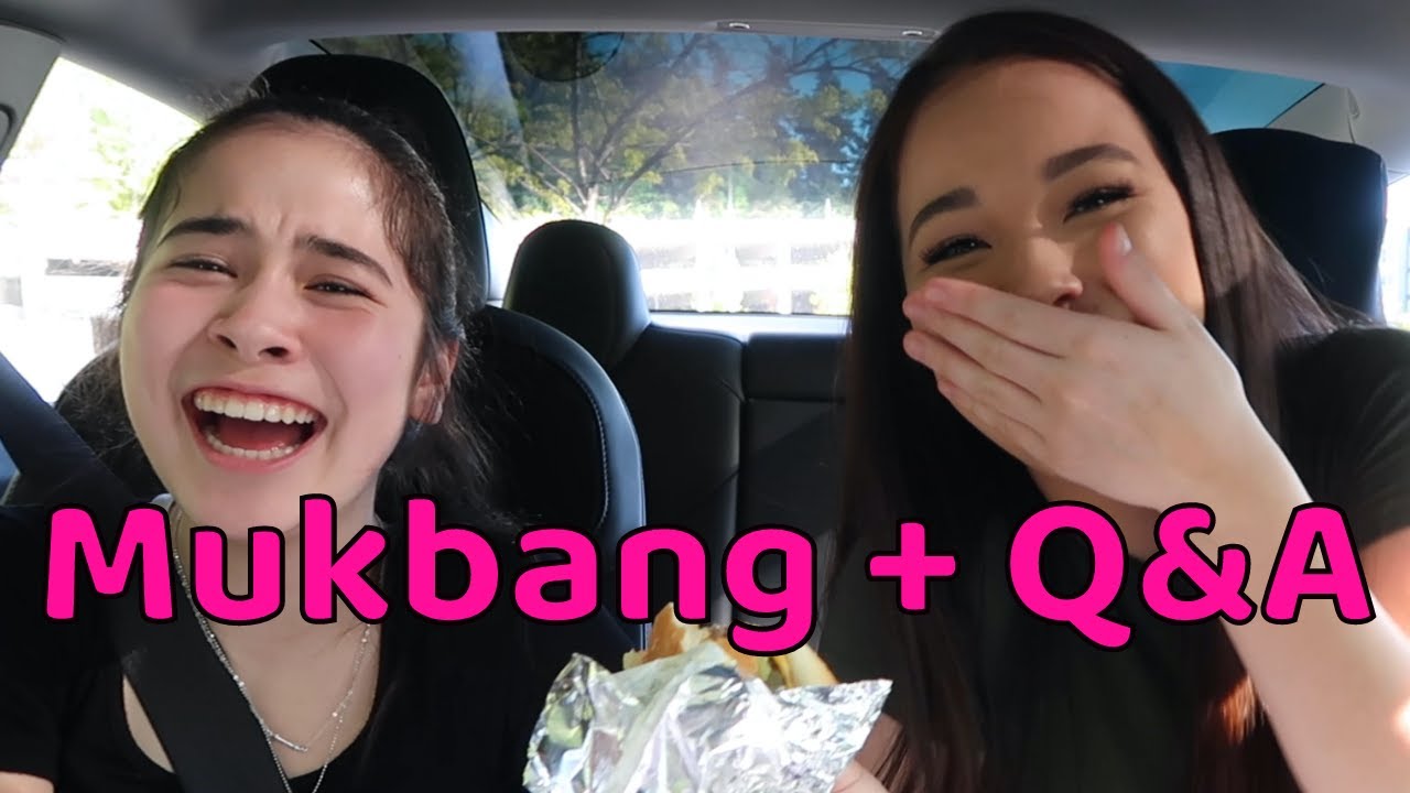 mukbang + q&a | get to know us!