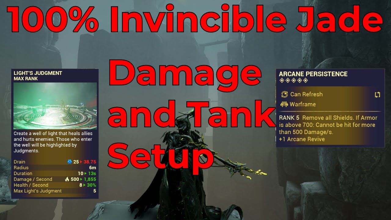 This Jade is 100% Invincible Solo (Warframe)