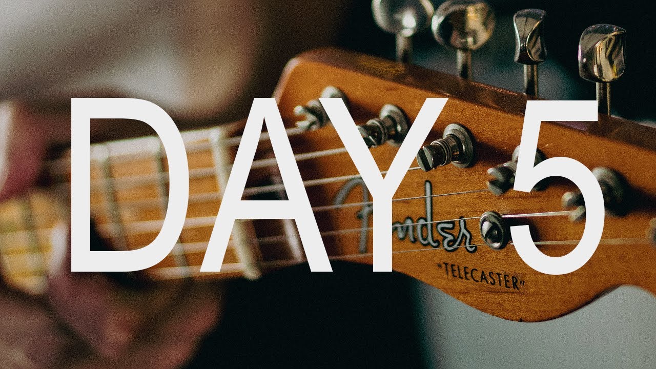 The ACPG 30 Day Guitar Technique Challenge: Day 5 - Arpeggiated Chords