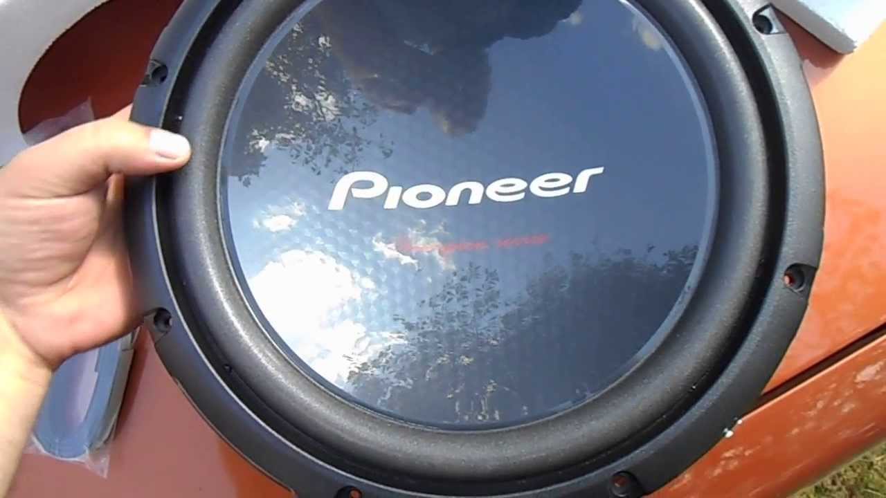 ОБЗОР НА ДИНАМИК PIONEER W-310.ч-1