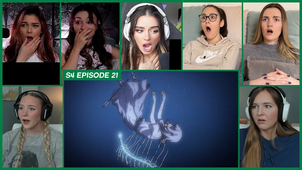[GIRLS REACT] Ymir Fritz' Past | Attack on Titan Season 4 Ep 21 Girl Reaction Mashup