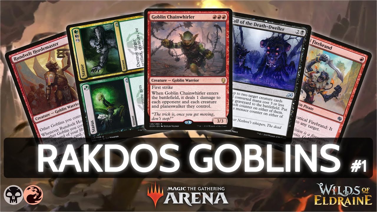 ⚫🔴 Rakdos Goblins, part 1 | MTG Arena | Explorer | BO3 | Wilds of Eldraine