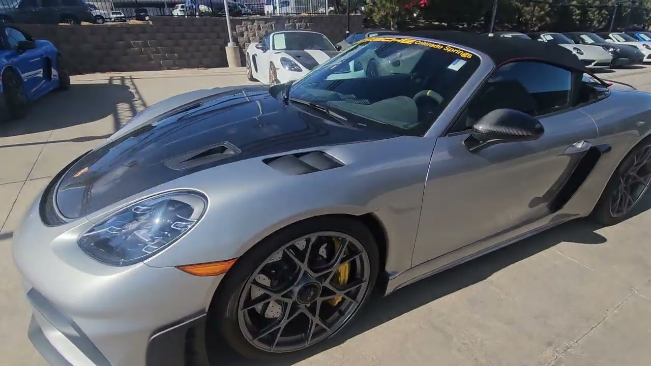 2024 Boxster Spyder RS GT Silver 