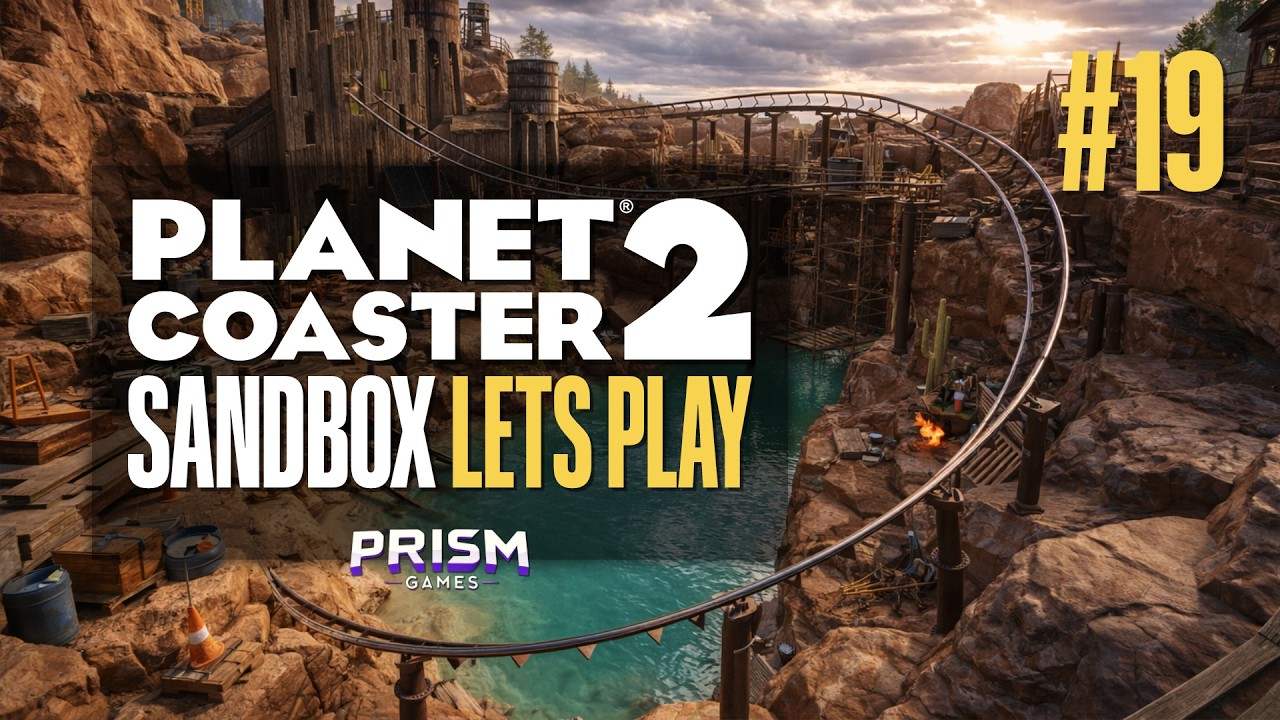 Neuer Coaster für die Familie 🌵 | Sandbox Lets Play #19 - Planet Coaster 2