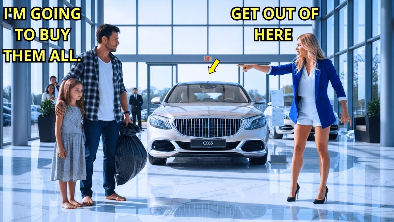 Get out! — shouted the young CEO. But the single father replied, “I’ll buy them all!”