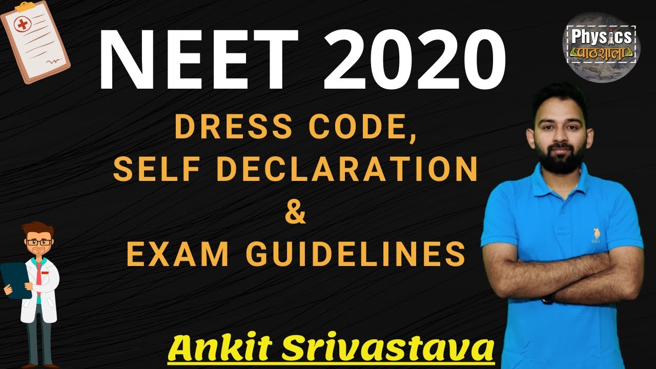 NEET 2020 | ADMIT CARD & EXAM GUIDELINES | ANKIT SIR
