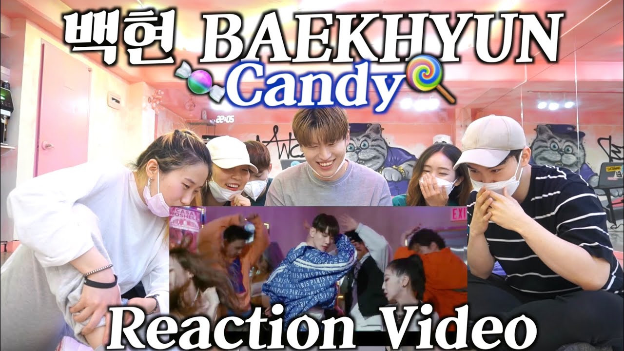 BAEKHYUN 백현 'Candy' M/V Reaction Video 뮤비 리액션 비디오