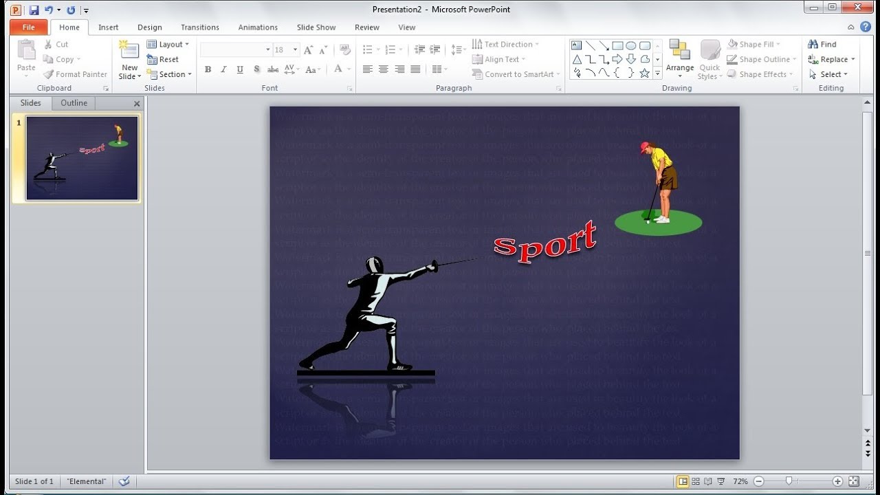 PowerPoint Training | How to Create Transparent Text Background in PowerPoint