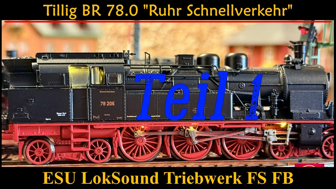 91/1# Tillig TT  BR 78.0 