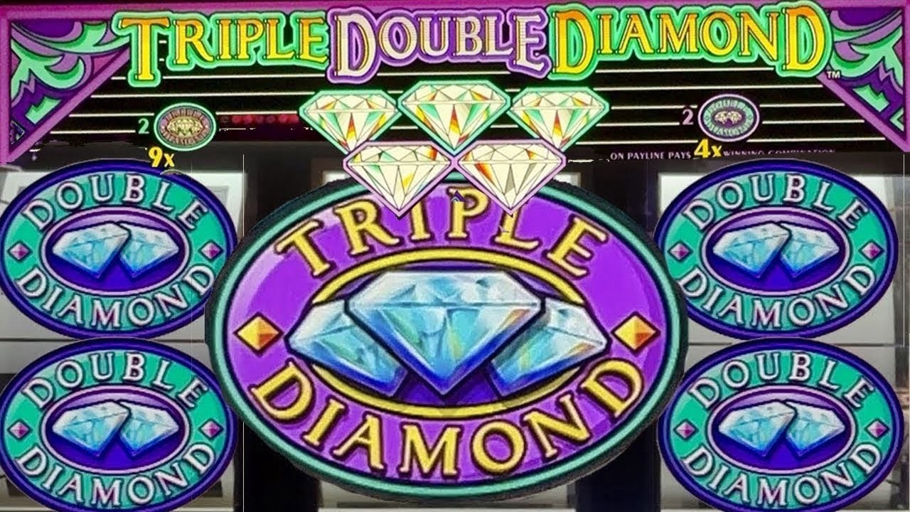 Chasing JACKPOT on Triple Double Diamond Old School Slots!