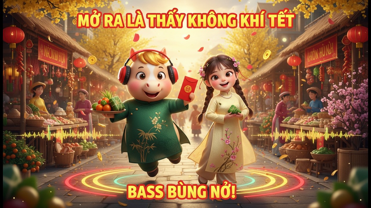 Xuân Disco Vui Tươi: Mở Lên Là Có Không Khí Tết – Bản Nhạc 