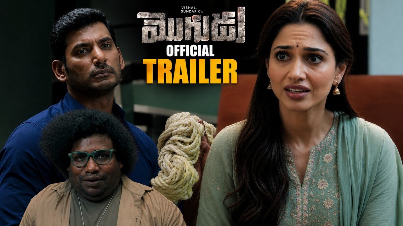 Mogudu - Official Trailer | Vishal | TamannaahBhatia |Yogi Babu |Sundar C | HiphopTamizha