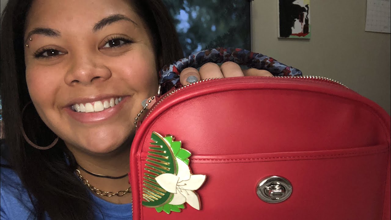 Coach Lunch Pail -Lunch box- Top Handle ((What’s in My Bag/Review))