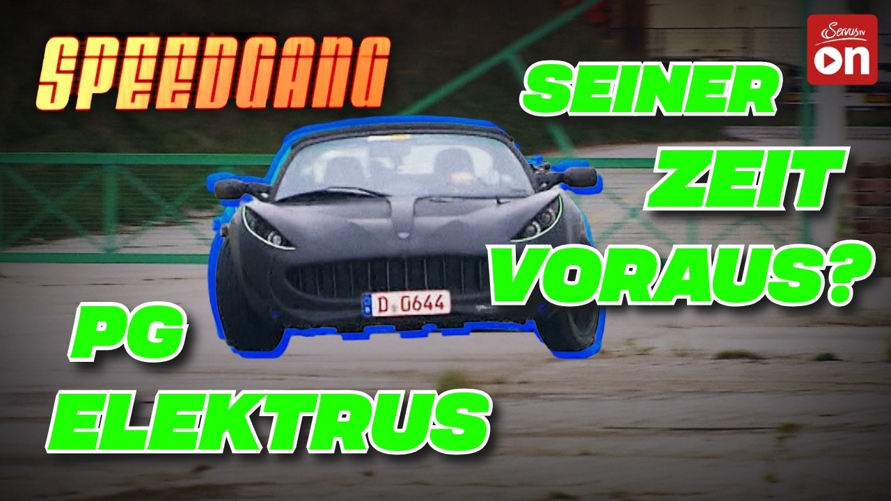 Ein Vorreiter der Zukunft: Der PG ELEKTRUS | Speedgang Classics