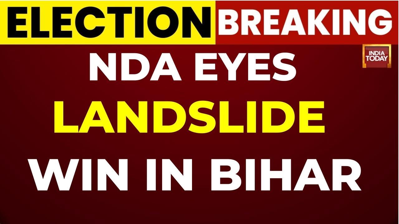 Bihar Election Results: NDA Crosses Majority Mark, Nitish Kumar Set For 10th Term As CM |India Today