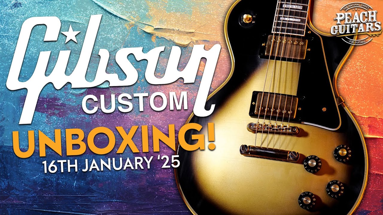 Распаковка Gibson Custom! | 16 января 2025 г.