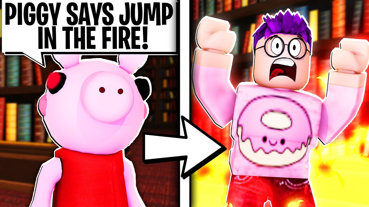 Can You Beat PIGGY SIMON SAYS!? (HILARIOUS)