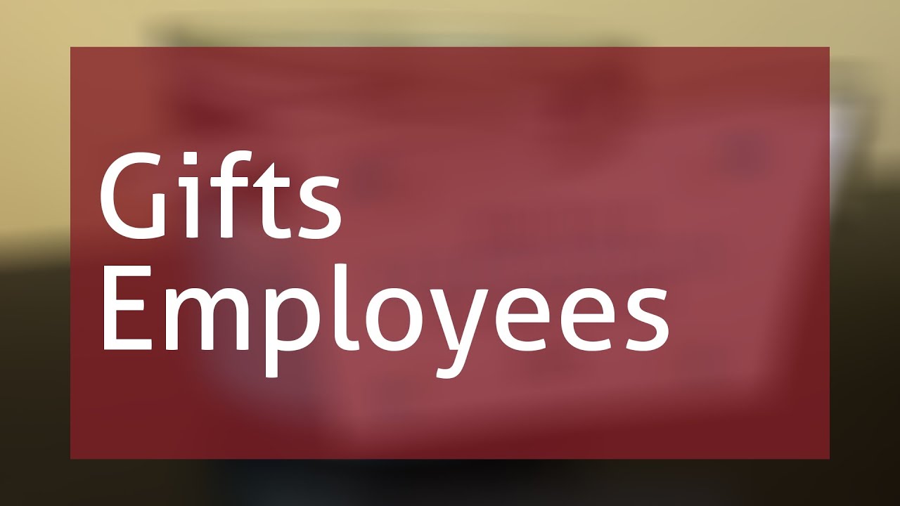 Fun Gifts For Employees