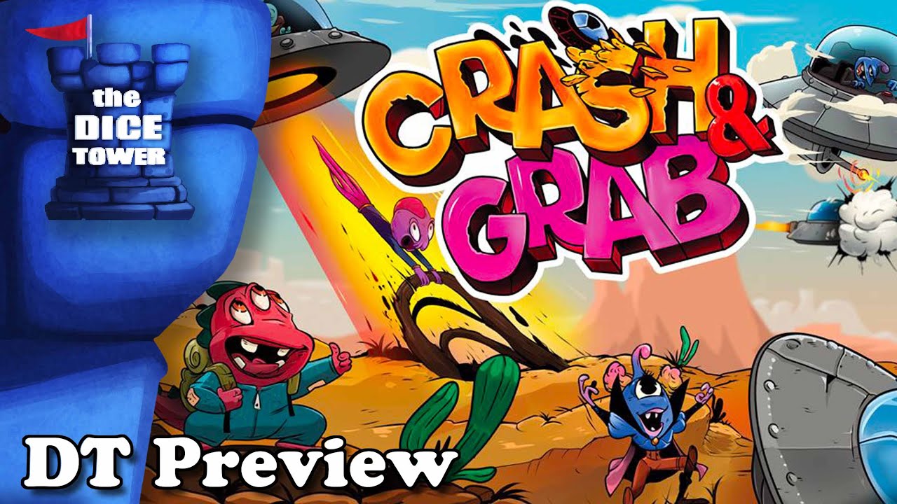 Dice Tower Preview | Crash & Grab the Board Game
