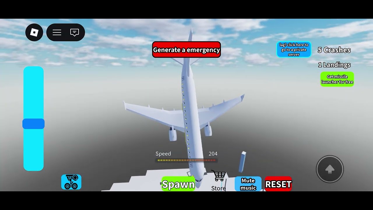 Let’s see if I’m good at driving a plane