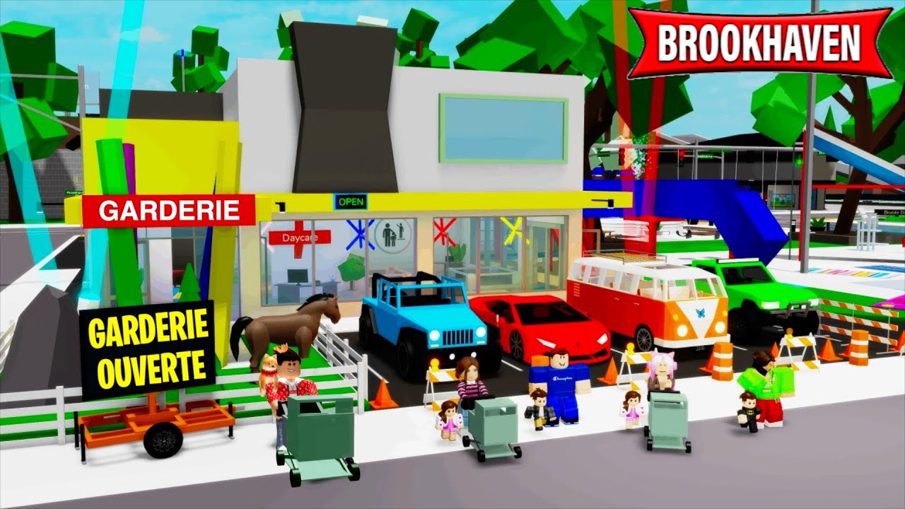 La Meilleure GARDERIE de BROOKHAVEN RP ROBLOX…