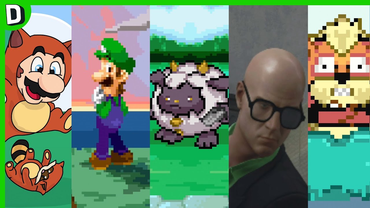 Tanooki Mario! Luigi Sucks! Street Fighter - Dorkly Bits Grab Bag #5