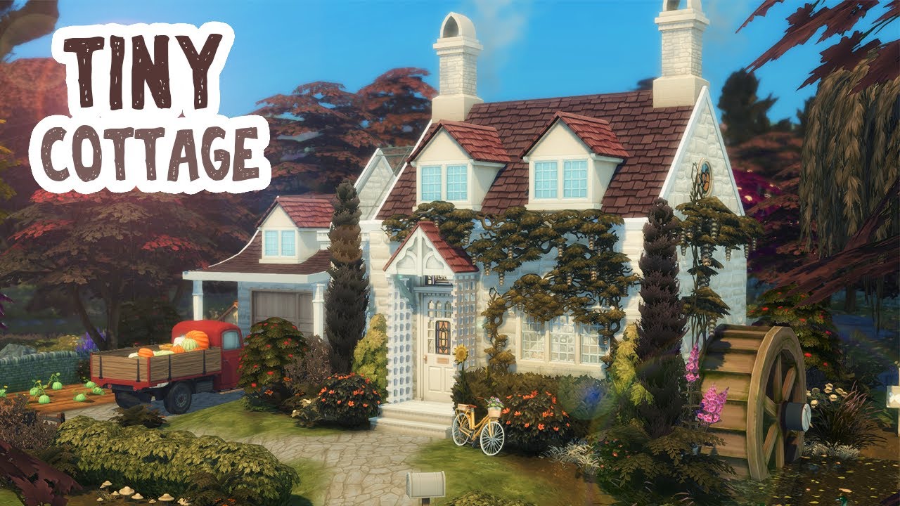 Tiny Autumn Cottage 🍂 || The Sims 4: Speed Build
