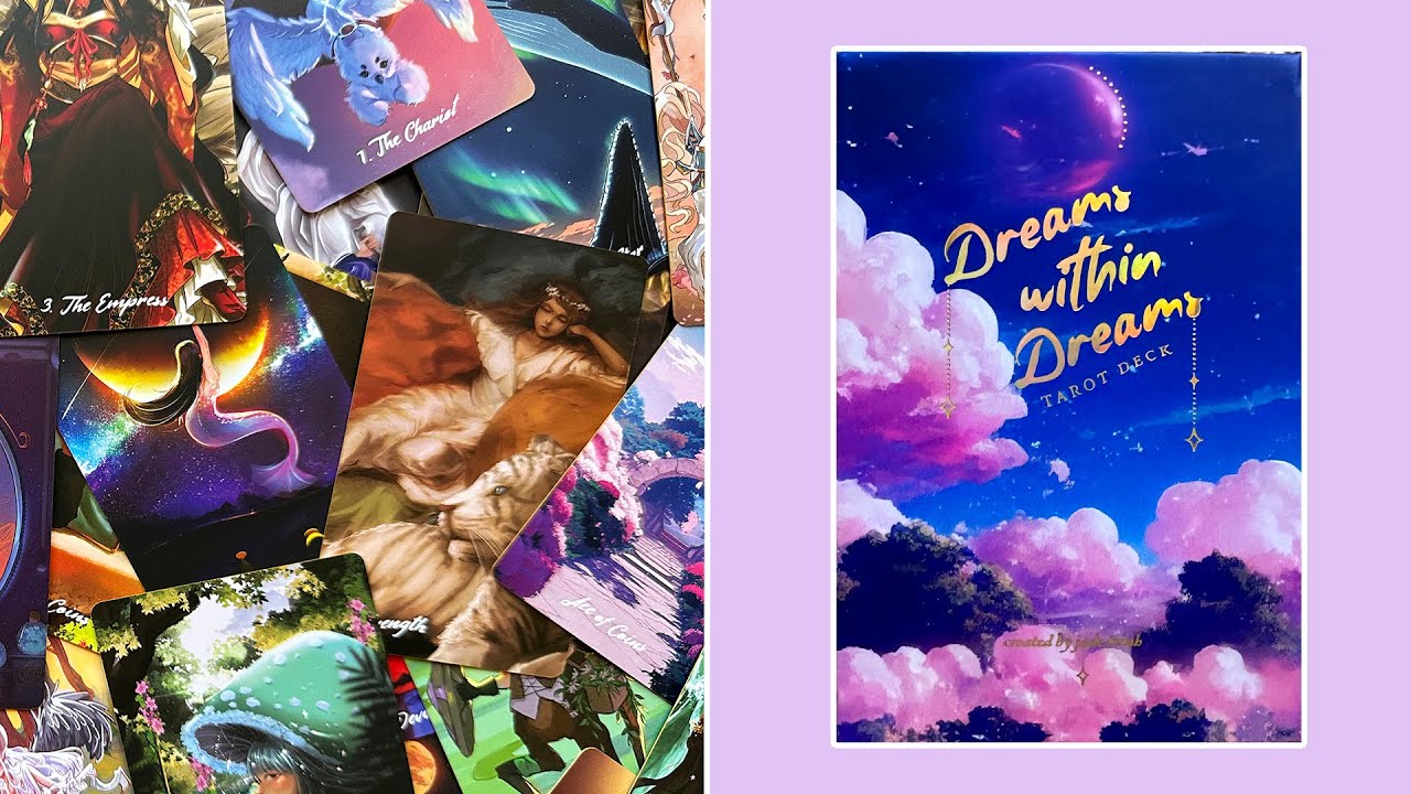 Dreams Within Dreams Tarot by Jade Trinh  | Flipthrough, Guidebook, Review & Pairings