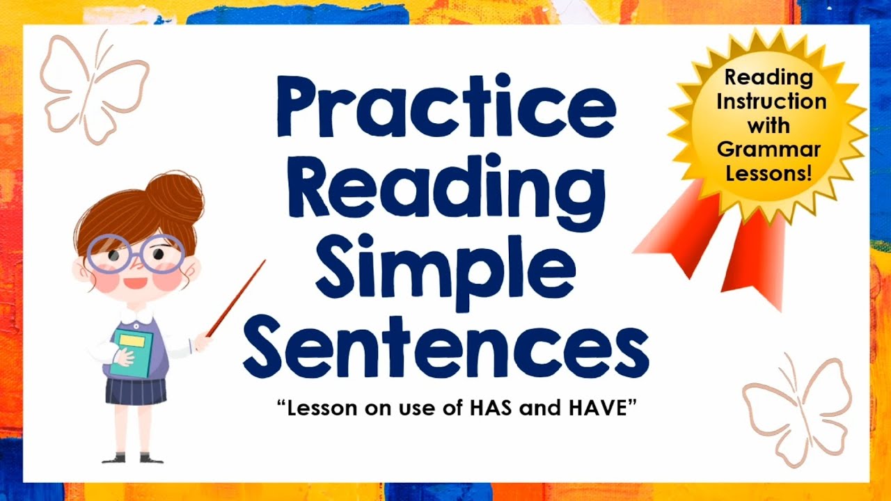 Reading for grade 1 and kindergarten | has and have | Lesson 14