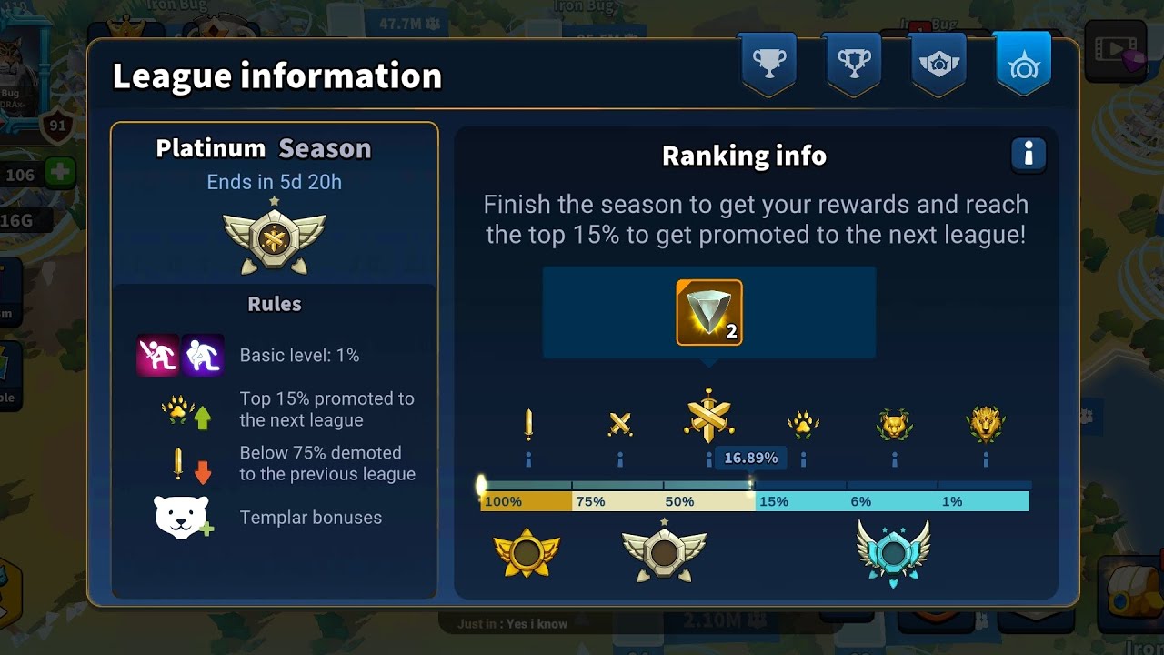 Million Lords: Can beginner stats get me to diamond league?