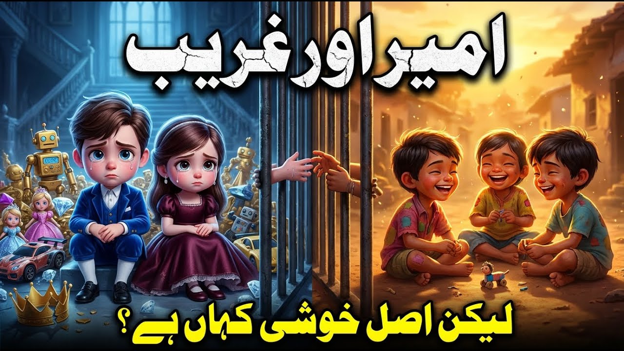 Ameer Maa Ke Paas Sab Kuch Tha 👑 | Gareeb Maa Ke Paas Kuch Nahi 💔 | 2 Maaon Ki Kahani#fairystory