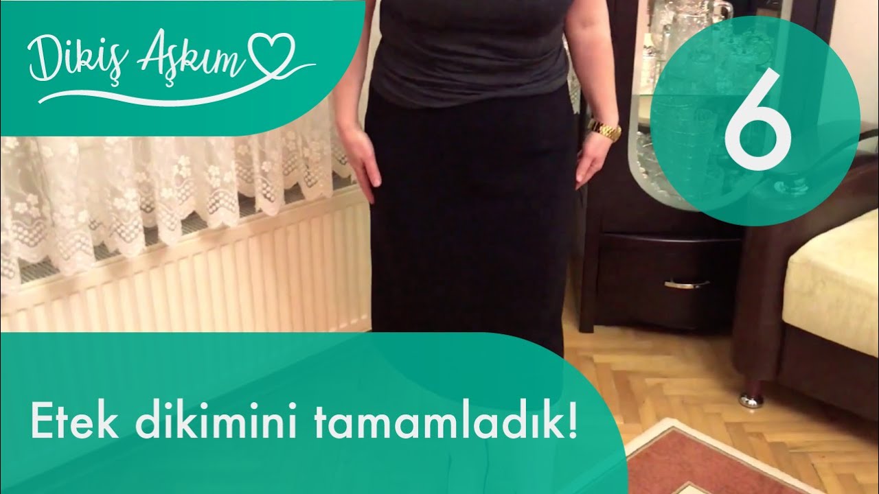 Eteğimiz hazır! - 6. Bölüm - Detaylı Anlatım - Nasıl Fermuar Kemer Düğme - Dikiş Aşkım