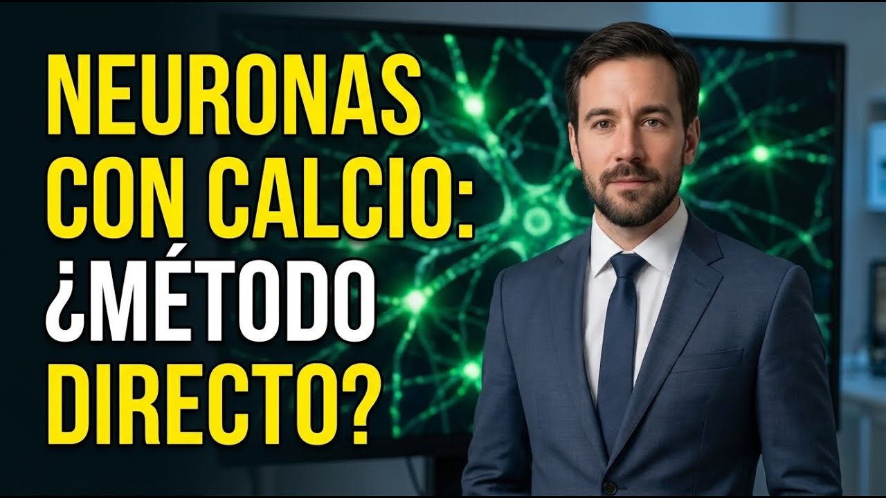 Midiendo Disparos de NEURONAS con Calcio: ¿Nuevo Método Directo?