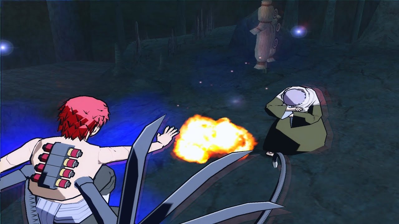 {Sasori (Marionete) Vs Chiyo} Naruto Shippuden Ultimate Ninja 5