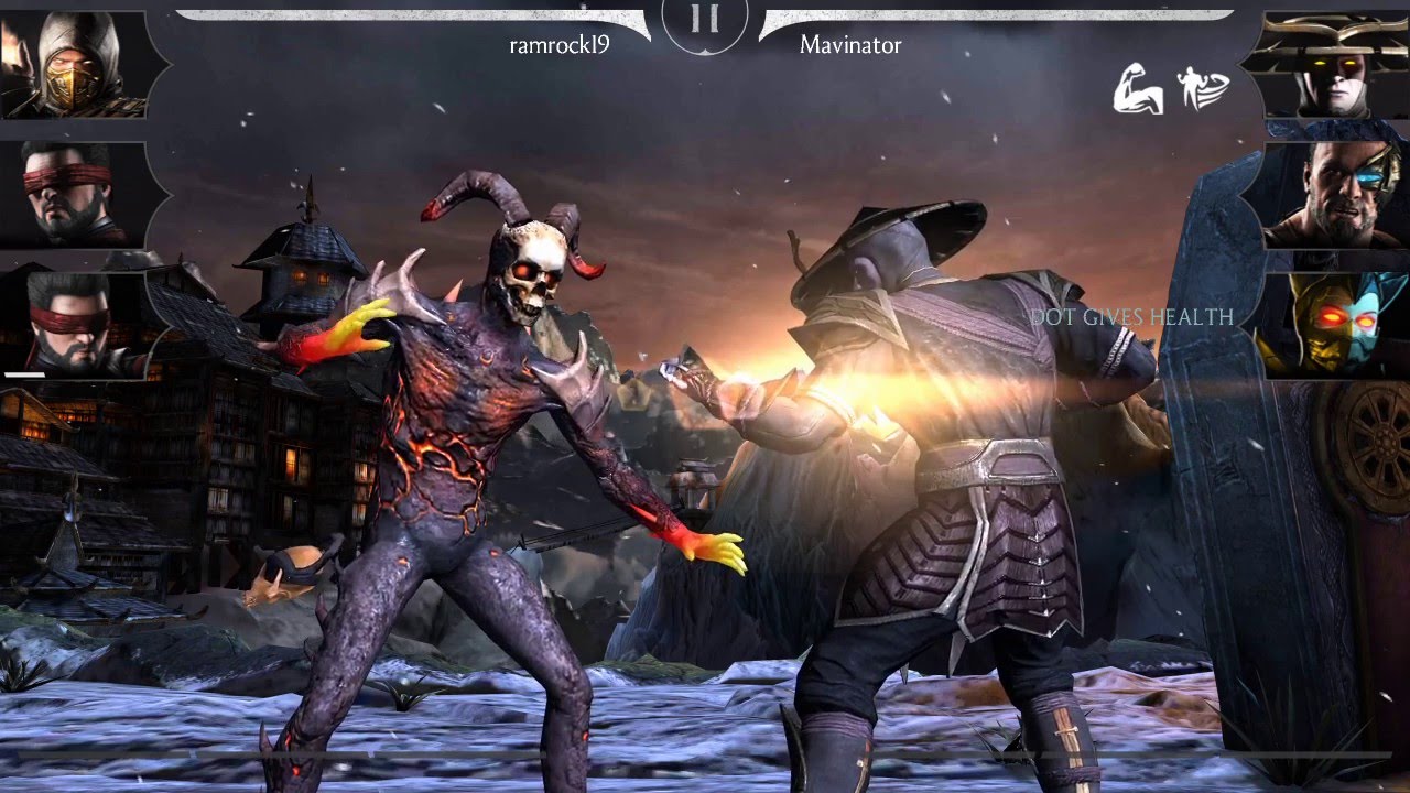 Mortal Kombat X: Unplayable Character Meshes/ IOS & Android