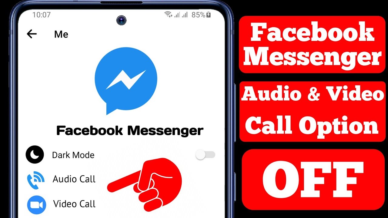 How To Turn Off Audio & Video Call On Facebook Messenger || Disable Messenger Call