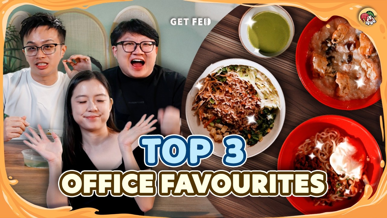 Top 3 Office Meals we ALWAYS order!! | Get Fed Ep 113