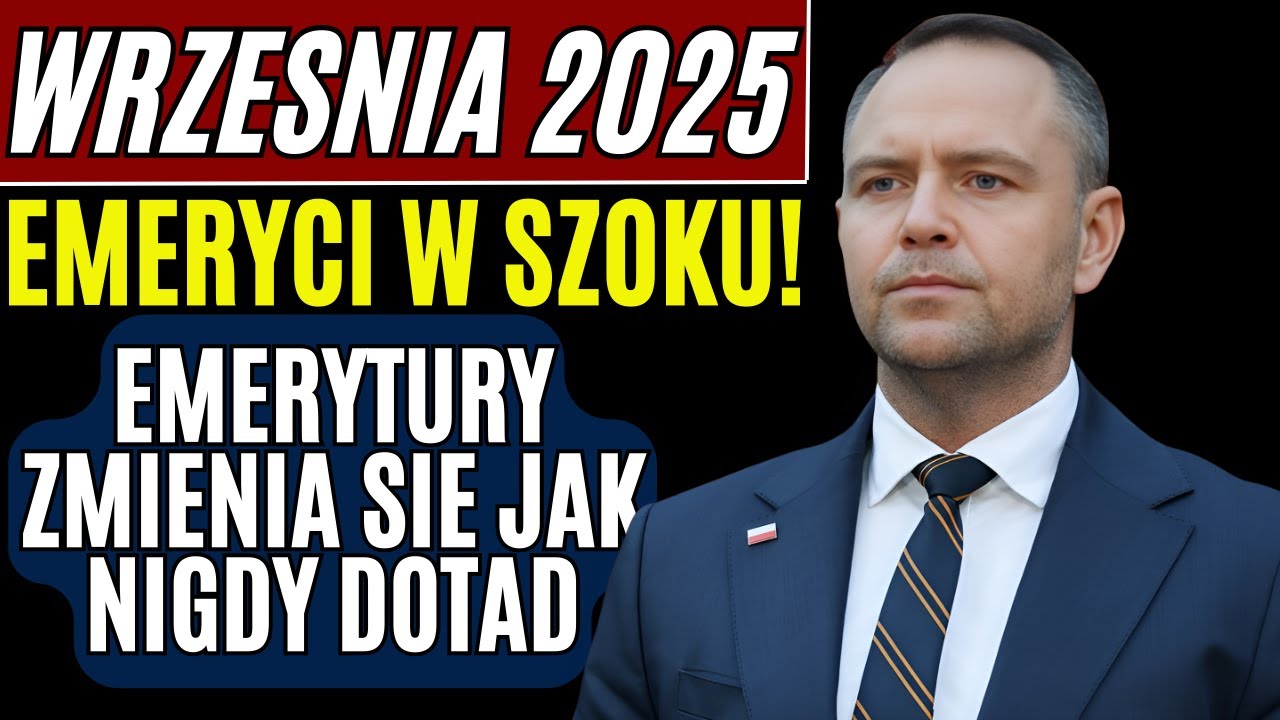 Emeryci w szoku! Od września 2025 emerytury zmienią się jak nigdy dotąd